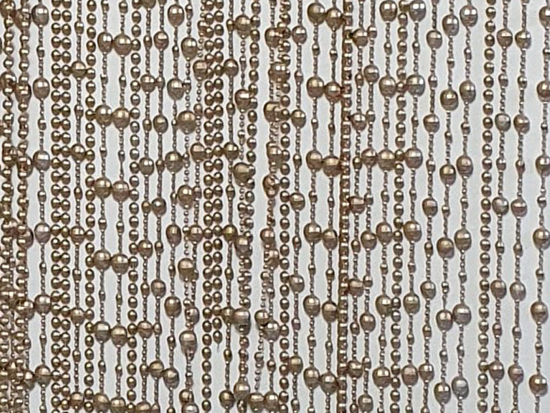 cortina cuentas bolas dorada 280x94 1u